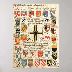 Deutscher Orden Großmeisterwappen Poster