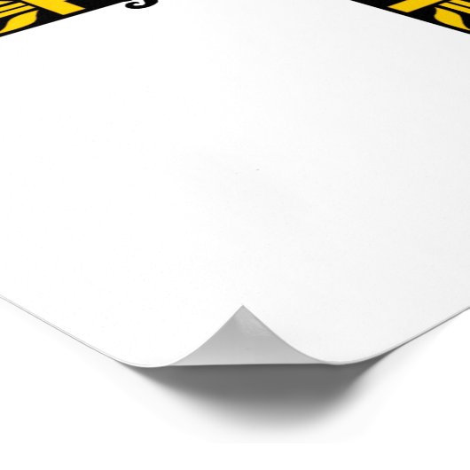 Deutscher Orden Kaiseradler Poster (Ecke)