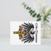 Deutscher Orden Kaiseradler Postkarte (Stehend Vorderseite)