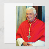 Deutscher Papst Benedict Einladung (Vorne/Hinten)