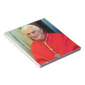 Deutscher Papst Benedict Notizblock (angewinkelt)