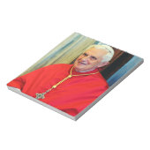 Deutscher Papst Benedict Notizblock (Rotiert)