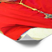 Deutscher Papst Benedict Poster (Ecke)