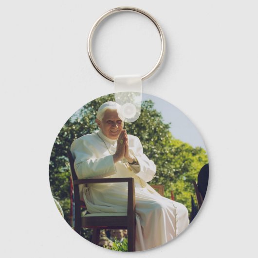 Deutscher Papst Benedict Schlüsselanhänger (Vorderseite)
