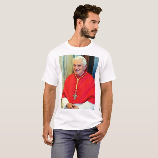 Deutscher Papst Benedict T-Shirt (Vorne ganz)
