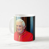 Deutscher Papst Benedikt Kaffeetasse (Vorderseite Links)
