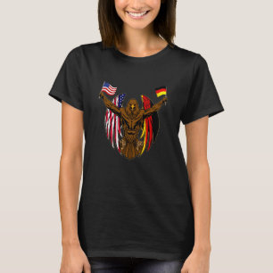 Deutscher Patriotischer Adler Fahnen Erbe Exp T-Shirt