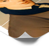 Deutscher Philosoph Immanuel Kant Illustration Poster (Ecke)