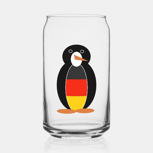 Deutscher Pinguin — Deutscher Pinguin Dosenglas (Vorderseite)