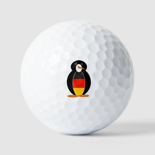 Deutscher Pinguin — Deutscher Pinguin Golfball (Vorderseite)