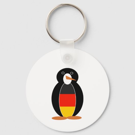 Deutscher Pinguin — Deutscher Pinguin Schlüsselanhänger (Vorderseite)