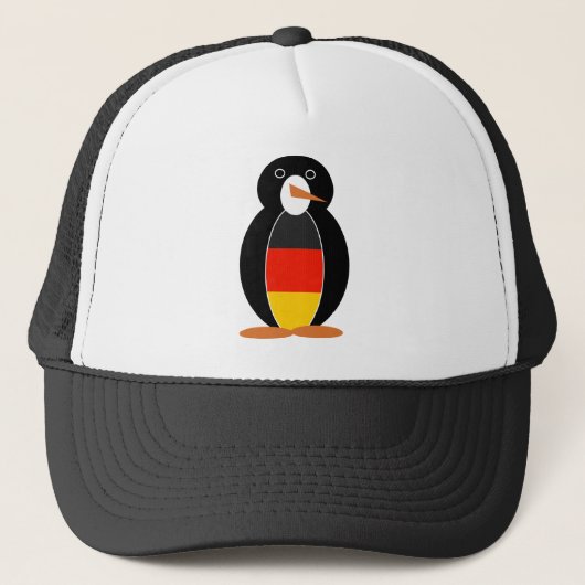 Deutscher Pinguin — Deutscher Pinguin Truckerkappe (Vorderseite)