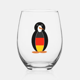 Deutscher Pinguin — Deutscher Pinguin Weinglas Ohne Stiel