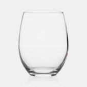 Deutscher Pinguin — Deutscher Pinguin Weinglas Ohne Stiel (Rechts)