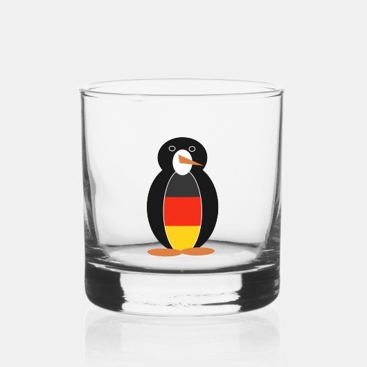 Deutscher Pinguin — Deutscher Pinguin Whiskyglas (Vorderseite)