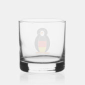 Deutscher Pinguin — Deutscher Pinguin Whiskyglas (Rückseite)