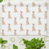 Deutscher Pinscher Geschirrtuch (Gefaltet)