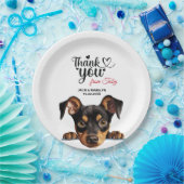 Deutscher Pinscher Pappteller (Party)