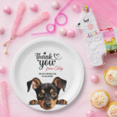 Deutscher Pinscher Pappteller (Party)