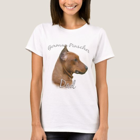 Deutscher Pinscher Vater 2 T-Shirt (Vorderseite)