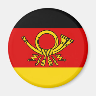 Deutscher Posten-Minister, Deutschland-Flagge Magnet