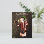 Deutscher "Raucher Man" - Anfängerbrenner Postkarte (Stehend Vorderseite)