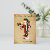 Deutscher "Raucher Man" - Anfängerbrenner Postkarte (Stehend Vorderseite)