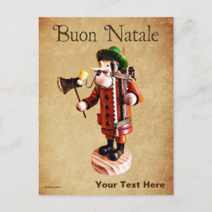 Deutscher "Raucher Man" - Anfängerbrenner Postkarte