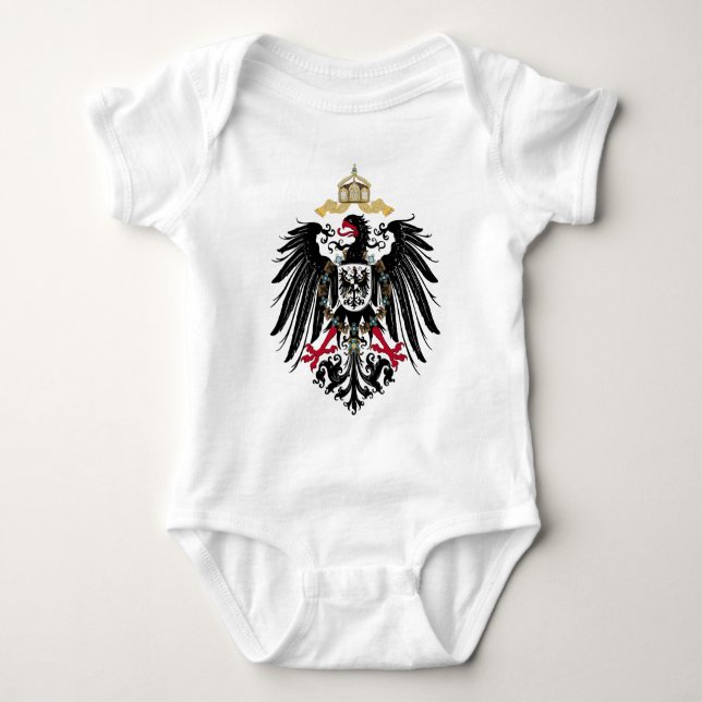 Deutscher Reichsadler Baby Strampler (Vorderseite)