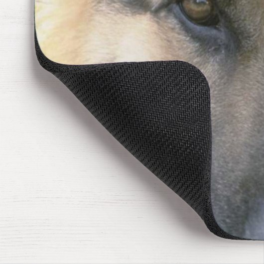 Deutscher Schäfer Mousepad (Ecke)