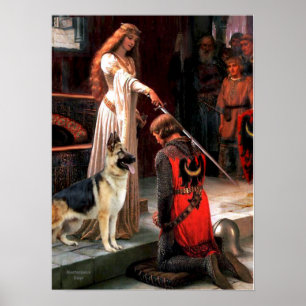 Deutscher Schäferhund 13 - Die Auszeichnung Poster