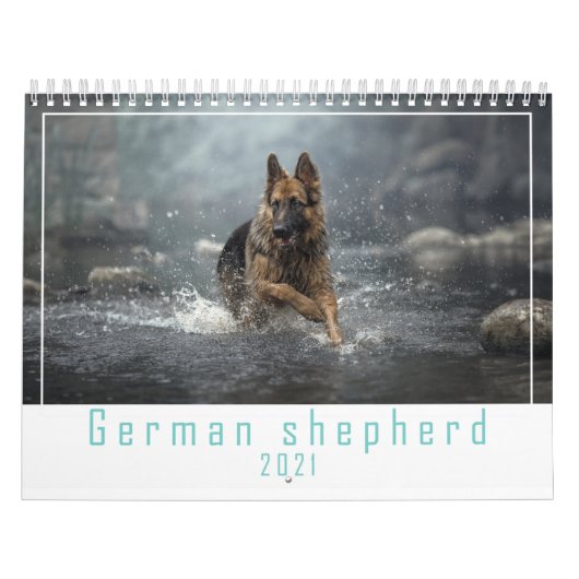 Deutscher Schäferhund 2021 Kalender. Kalender (Titelbild)