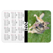 Deutscher Schäferhund | 2021 Magnet für den benutz (Horizontal)