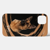 Deutscher Schäferhund Abstrakt Swirl Case-Mate iPh Case-Mate iPhone Hülle (Rückseite (Horizontal))