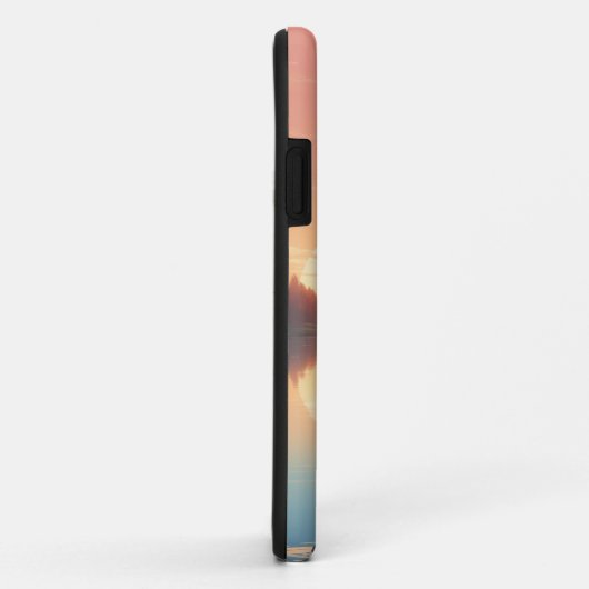 Deutscher Schäferhund am See Case-Mate iPhone Hülle (Hinten/Rechts)