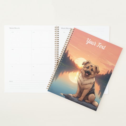 Deutscher Schäferhund am See Planer (Anzeige)