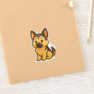 Deutscher Schäferhund Aufkleber