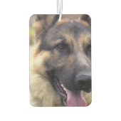 Deutscher Schäferhund Autolufterfrischer (Rückseite)