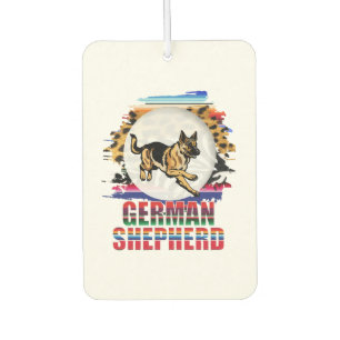 Deutscher Schäferhund Autolufterfrischer