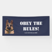 Deutscher Schäferhund Banner (Horizontal)