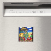 Deutscher Schäferhund-Barkeeper Magnet (In Situ (Geschirrspüler))