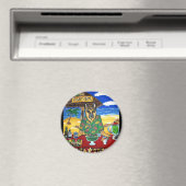 Deutscher Schäferhund-Barkeeper Magnet (In Situ (Geschirrspüler))