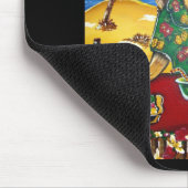 Deutscher Schäferhund-Barkeeper Mousepad (Ecke)
