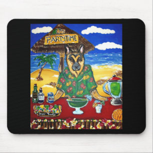 Deutscher Schäferhund Barkeeper Mousepad