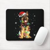 Deutscher Schäferhund Baum Weihnachtspullover Xmas Mousepad (Mit Mouse)