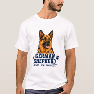 🐾 Deutscher Schäferhund Besitzer Familien Stolz � T-Shirt