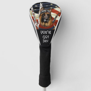DEUTSCHER SCHÄFERHUND BIATHLON GOLF HEADCOVER