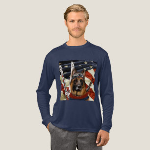 DEUTSCHER SCHÄFERHUND BIATHLON  Tri-Blend SHIRT