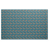 Deutscher Schäferhund blau Stoff (Fat Quarter (45,7 x 55,9 cm))