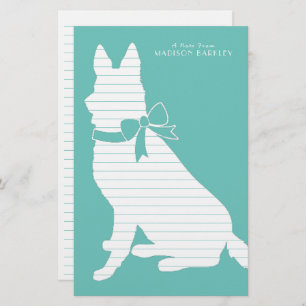 Deutscher Schäferhund Briefpapier